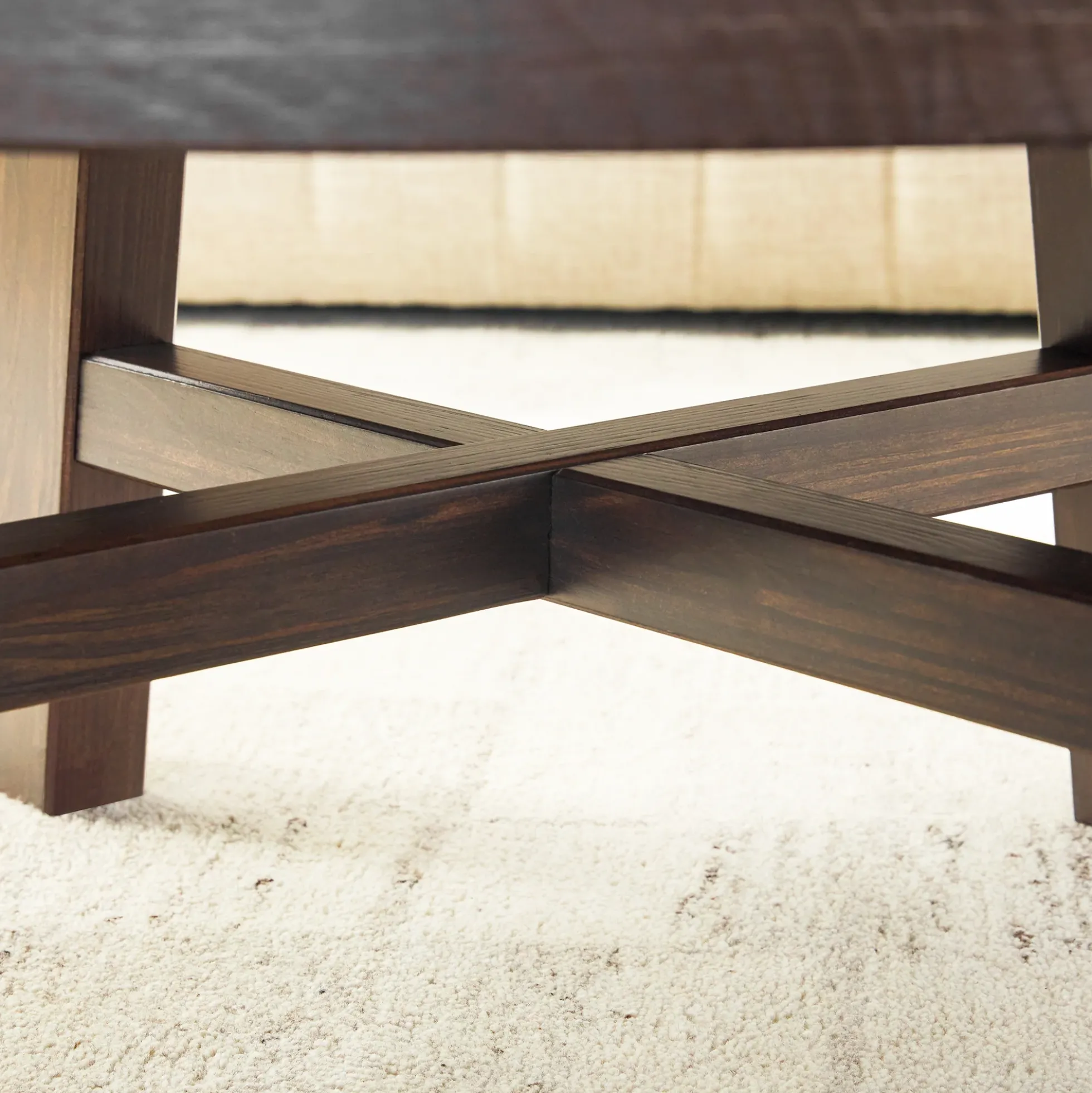 Colt Modern Farmhouse Easy Assembly 36" Coffee Table