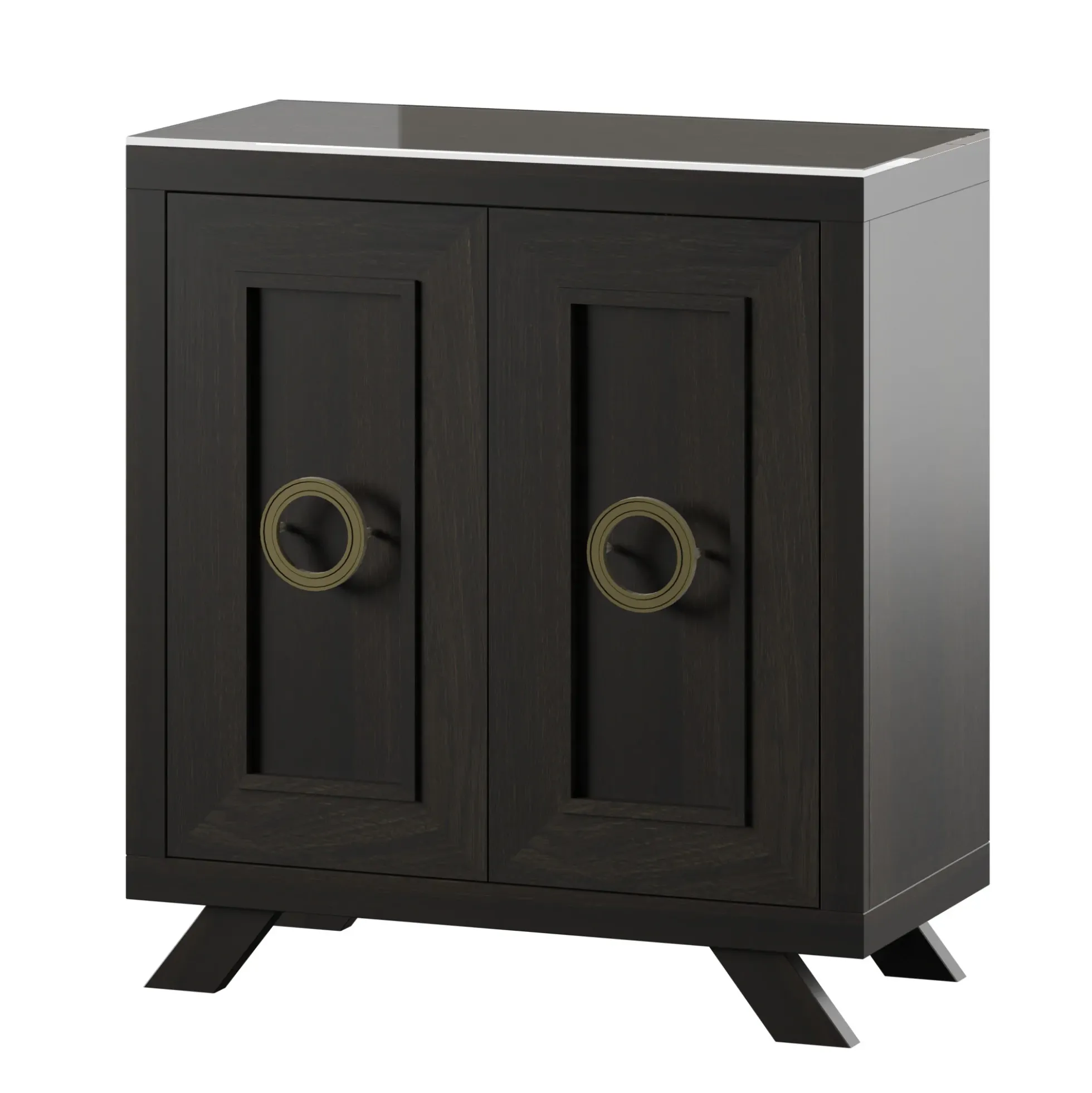 Contemporary Modern Entryway Accent Cabinet