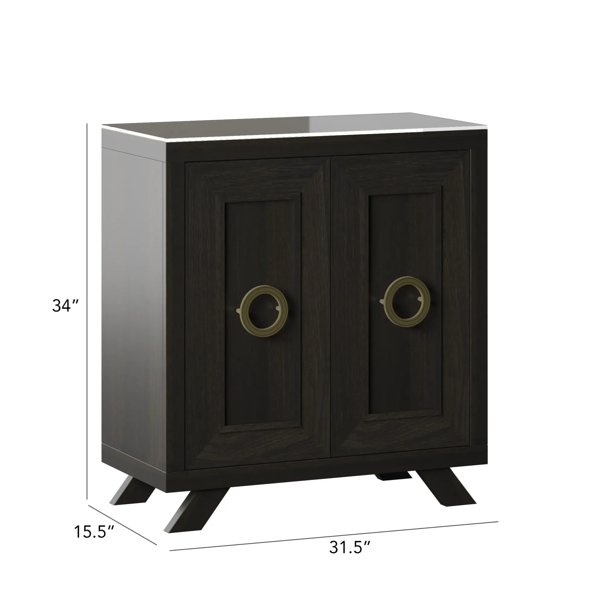 Contemporary Modern Entryway Accent Cabinet