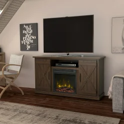 Cottonwood Electric Fireplace TV Stand Media Console