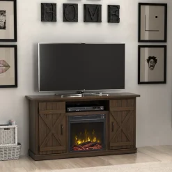 Cottonwood Electric Fireplace TV Stand Media Console