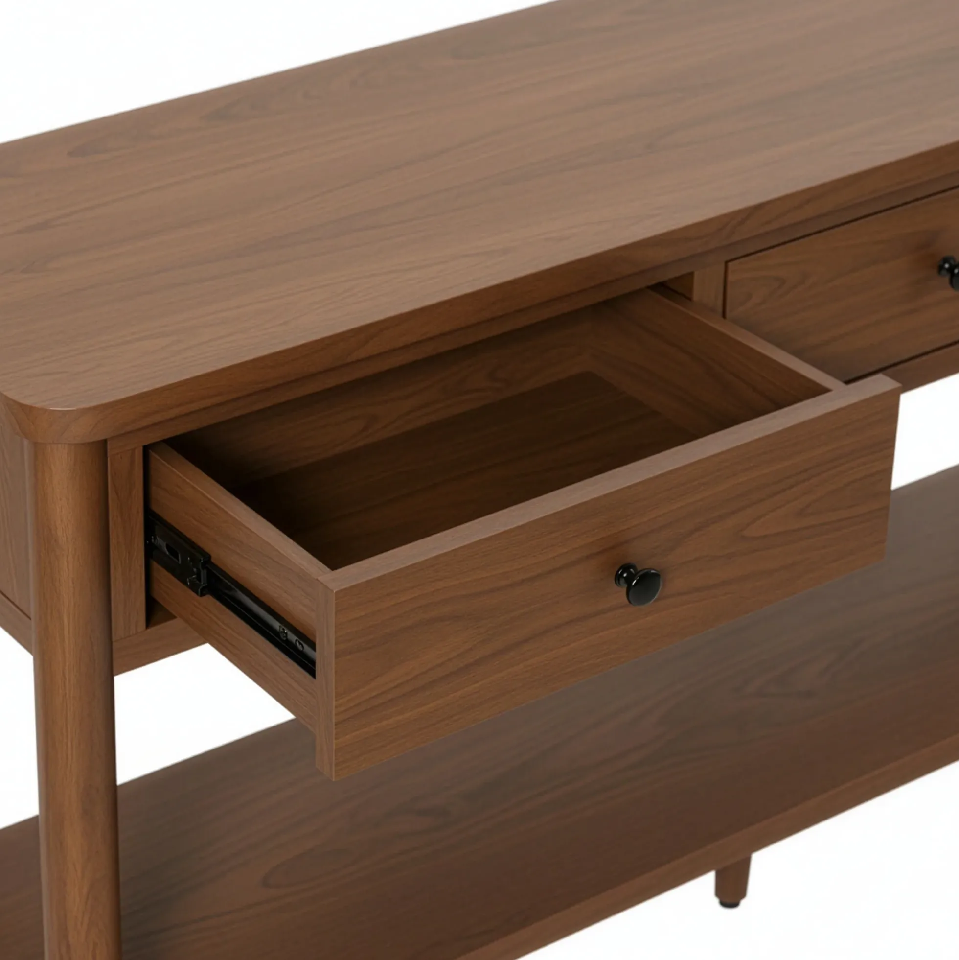 Diedra Modern Entry Table with Drawer Storage