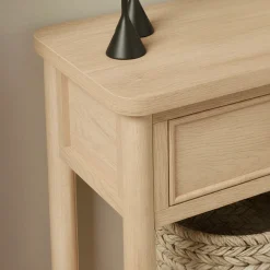 Diedra Modern Entry Table with Drawer Storage