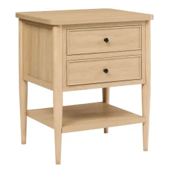 Diedra Modern Side Table with Drawers