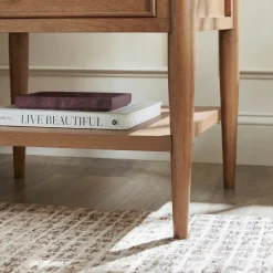 Diedra Modern Side Table with Drawers