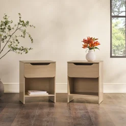 Domm Modern 1-Drawer Nightstand