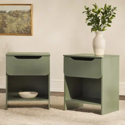 Domm Modern 1-Drawer Nightstand