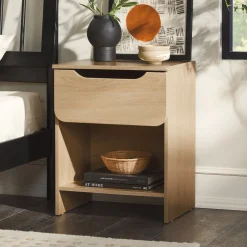 Domm Modern 1-Drawer Nightstand