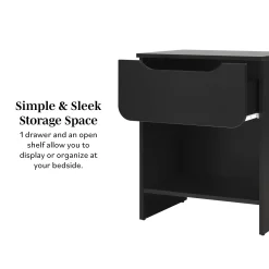 Domm Modern 1-Drawer Nightstand