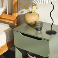 Domm Modern 1-Drawer Nightstand