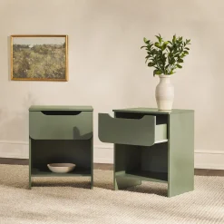 Domm Modern 1-Drawer Nightstand