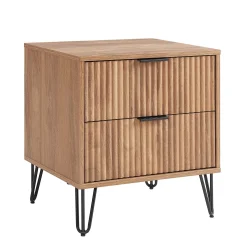 Dumbo 20' Fluted 2-Drawer Nightstand