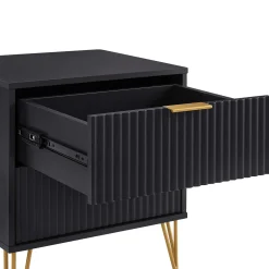 Dumbo 20' Fluted 2-Drawer Nightstand