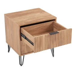 Dumbo 20' Fluted 2-Drawer Nightstand
