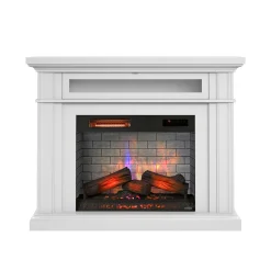 duraflame® 3D Flame Effect Electric Fireplace Wall Mantel