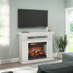 duraflame® 3D Flame Effect Electric Fireplace Wall Mantel