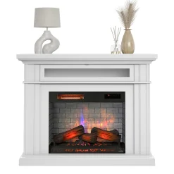duraflame® 3D Flame Effect Electric Fireplace Wall Mantel