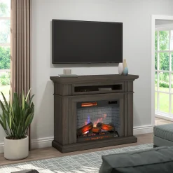 duraflame® 3D Flame Effect Electric Fireplace Wall Mantel