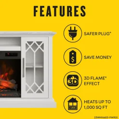 duraflame® Electric Fireplace Farmhouse 65