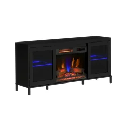 duraflame® Electric Fireplace TV Stand with Modern LED Lights and Storage