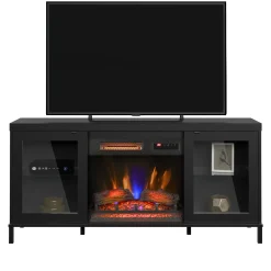 duraflame® Electric Fireplace TV Stand with Modern LED Lights and Storage
