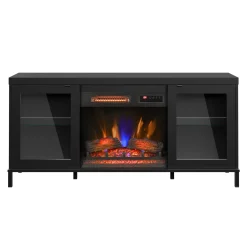 duraflame® Electric Fireplace TV Stand with Modern LED Lights and Storage