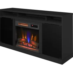 duraflame® Electric Fireplace TV Stand with Modern LED Accent Lighting & Remote