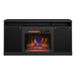duraflame® Electric Fireplace TV Stand with Modern LED Accent Lighting & Remote