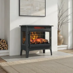 duraflame® Electric Infrared Fireplace Stove Heater with 3D Flame Effect
