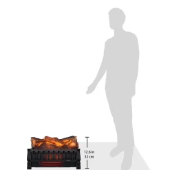 duraflame® Electric Infrared Log Set with Remote Control