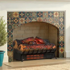 duraflame® Electric Infrared Log Set Heater with Remote