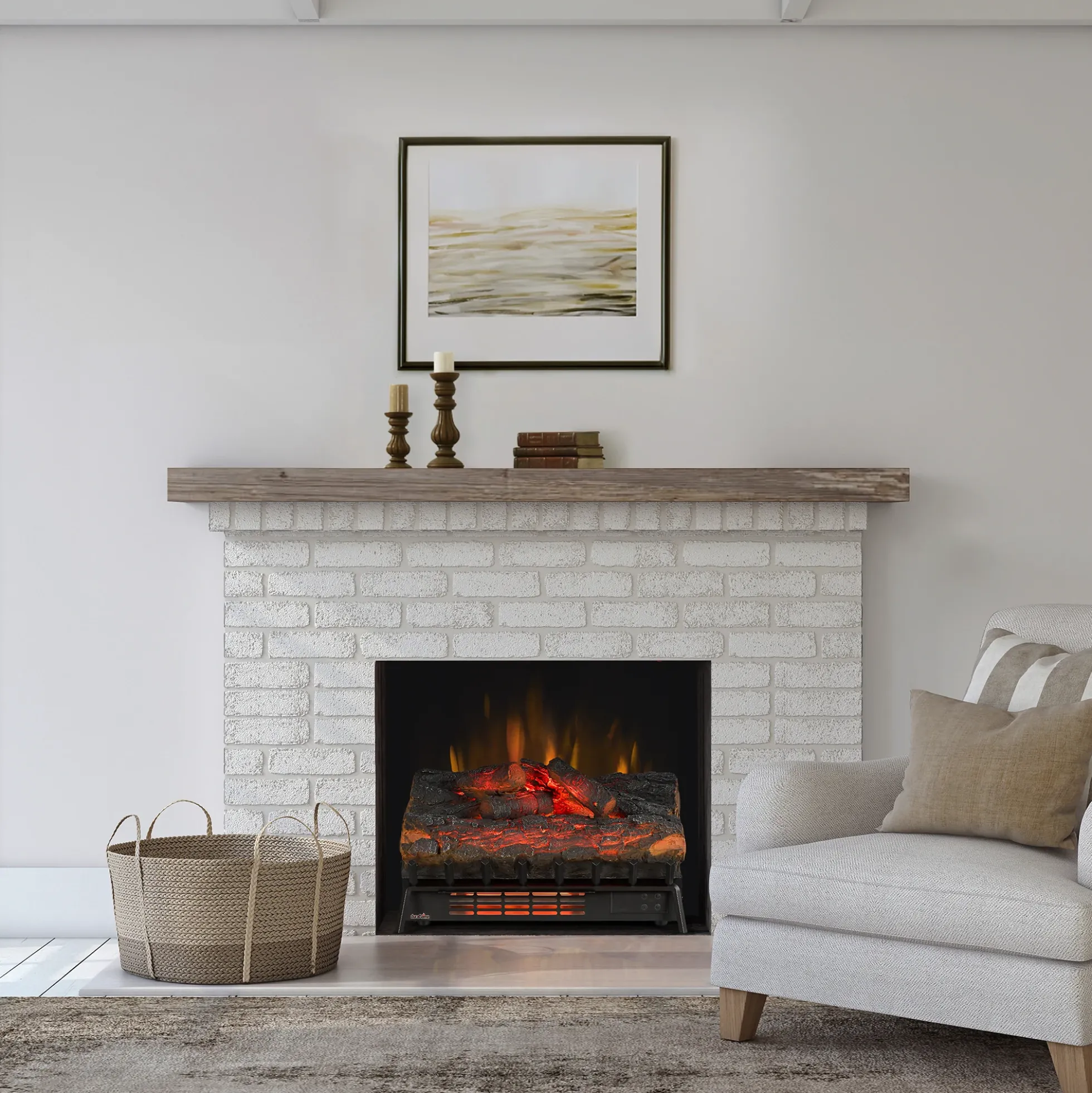 duraflame® Electric Infrared Log Set Heater with Remote