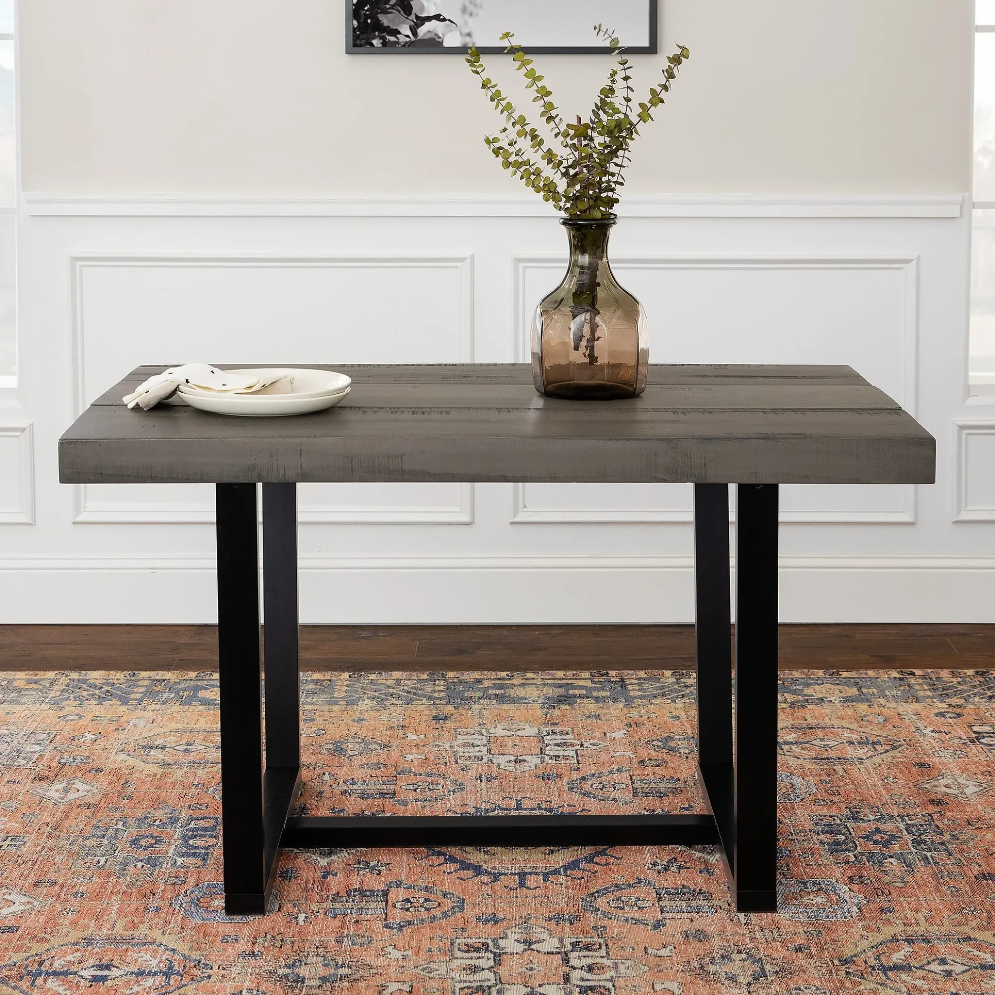 Durango Distressed Wood Dining Table