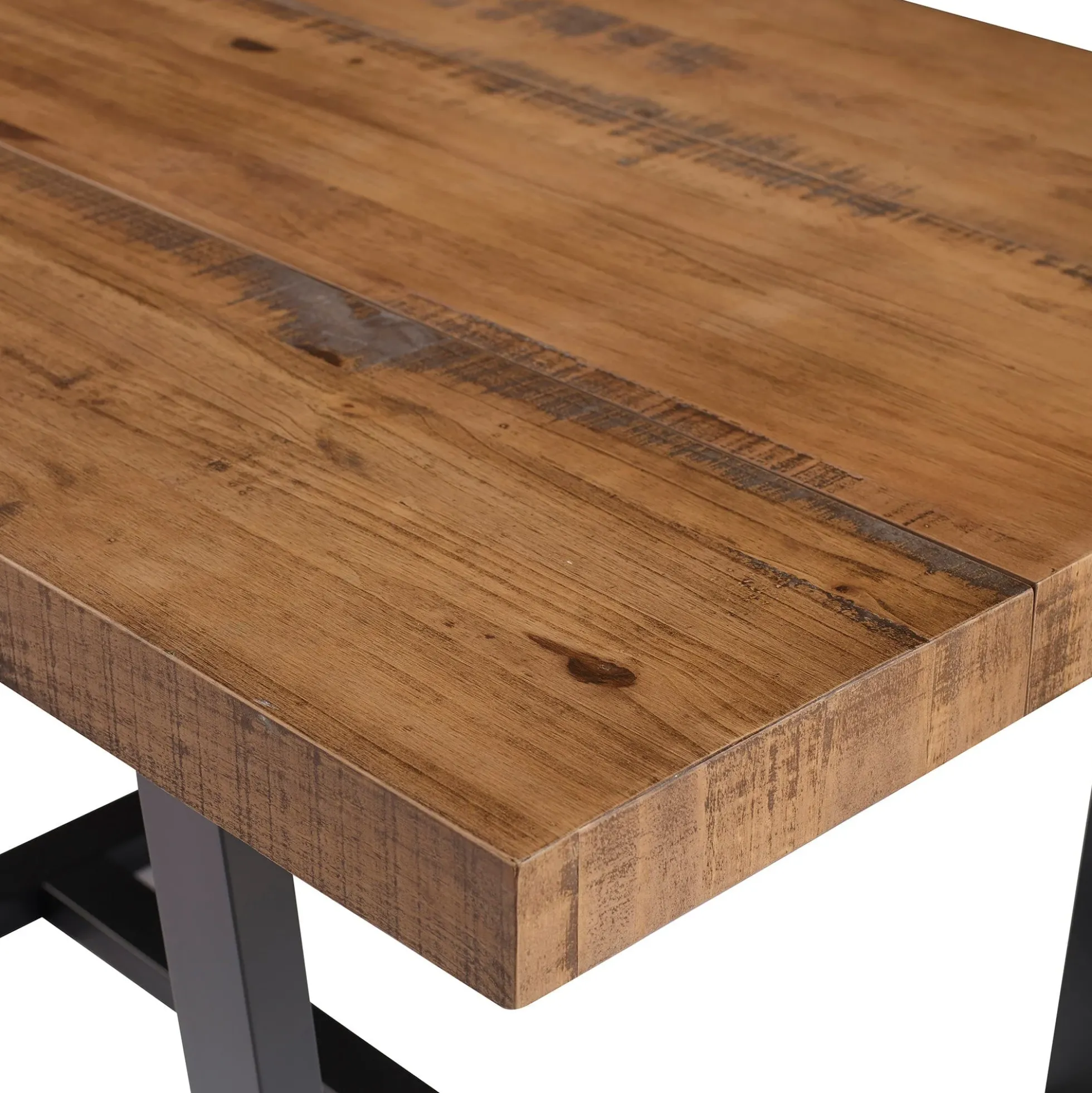Durango Distressed Wood Dining Table