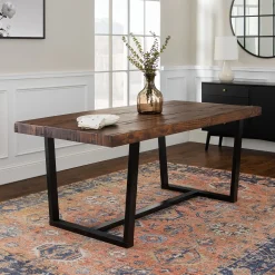 Durango Distressed Wood Dining Table