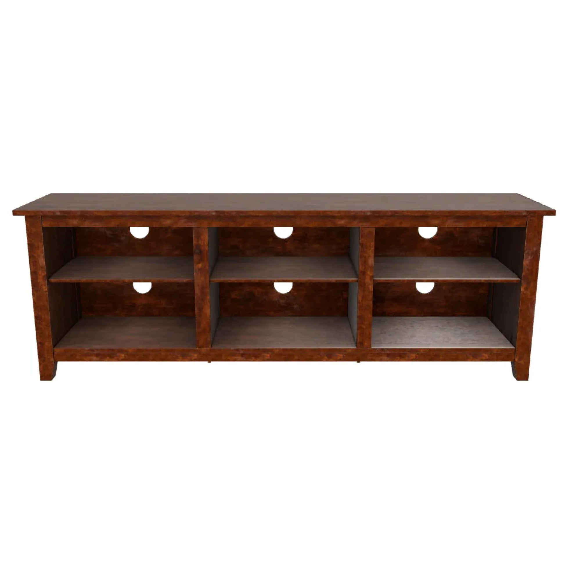 Essential 70" Rustic Wood TV Stand
