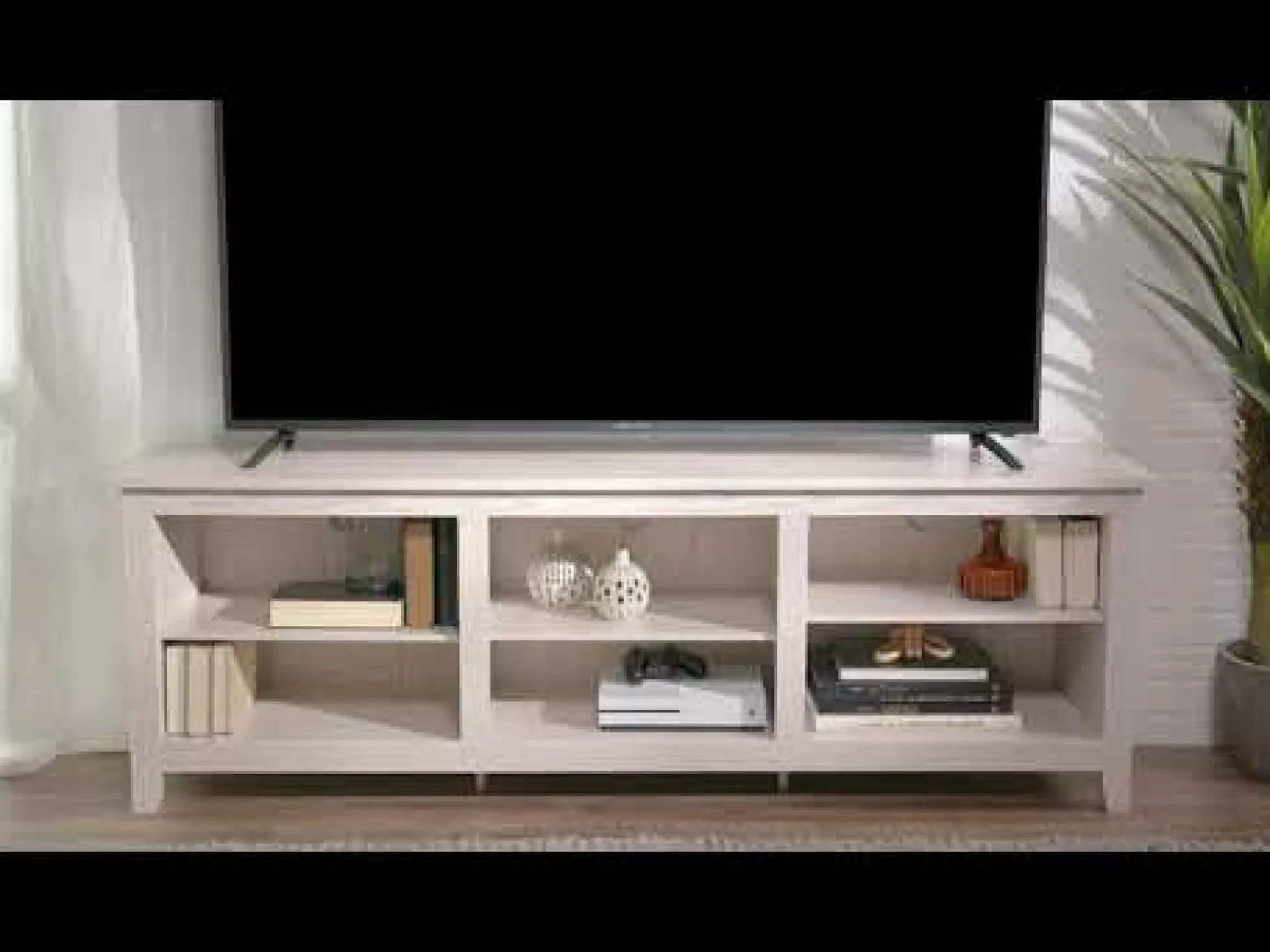 Essential 70" Rustic Wood TV Stand