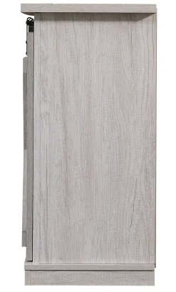 Farmhouse Sliding Barn Doors Cottonwood 54' TV Stand Media Console