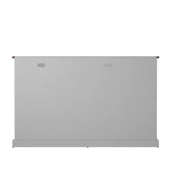 Farmhouse Window Pane Glass Doors Two Tone Buffet Sideboard