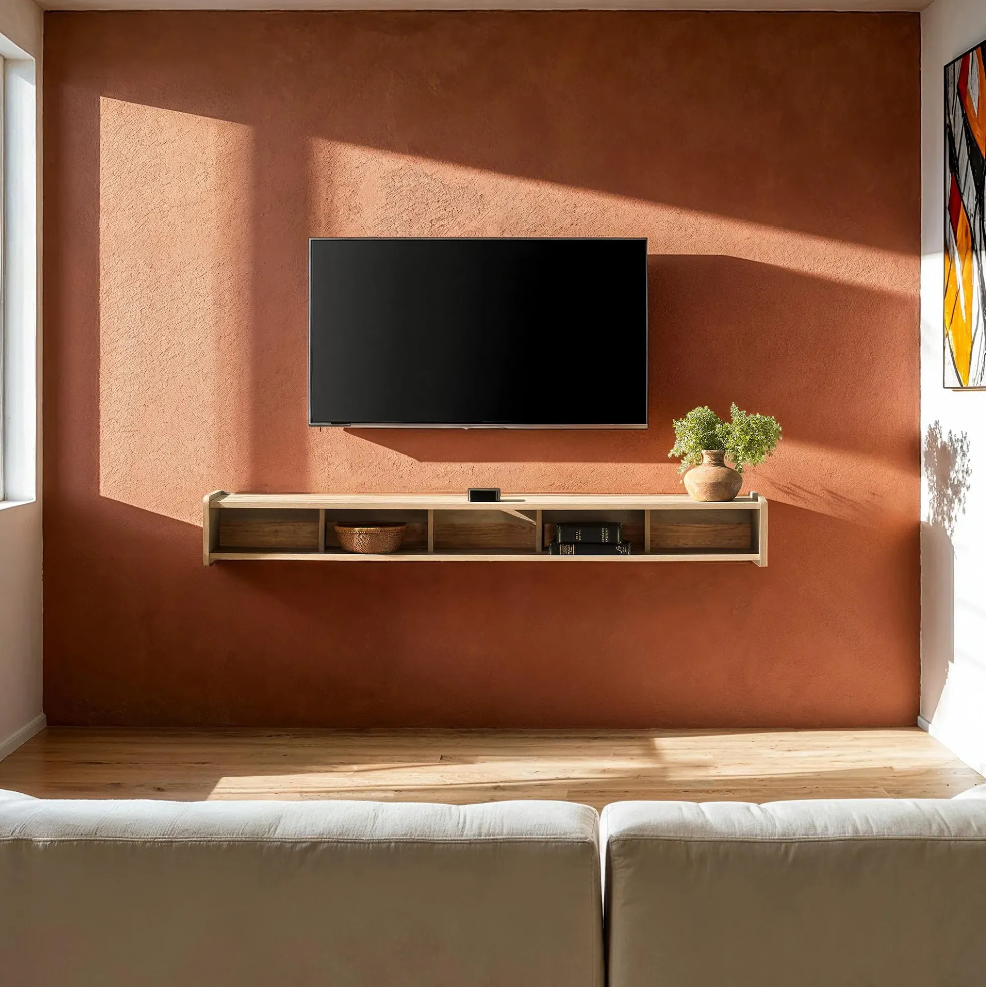 Floating Minimalist TV Stand