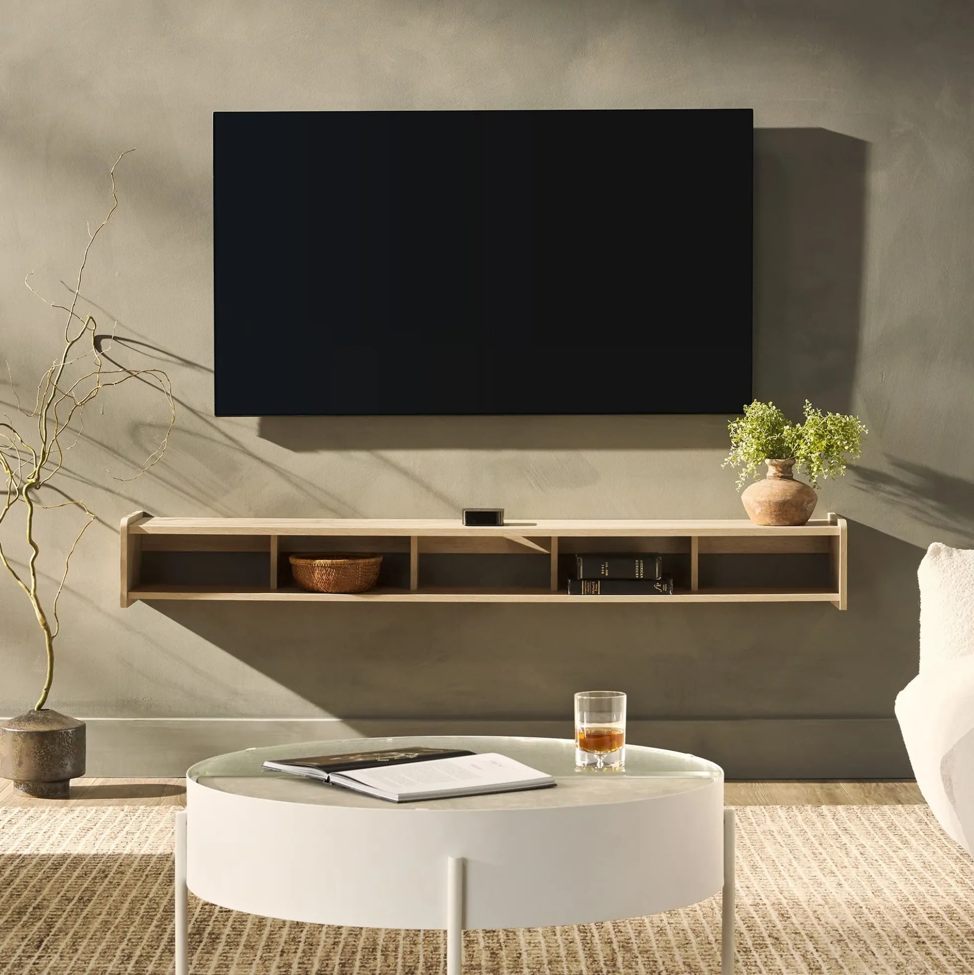 Floating Minimalist TV Stand