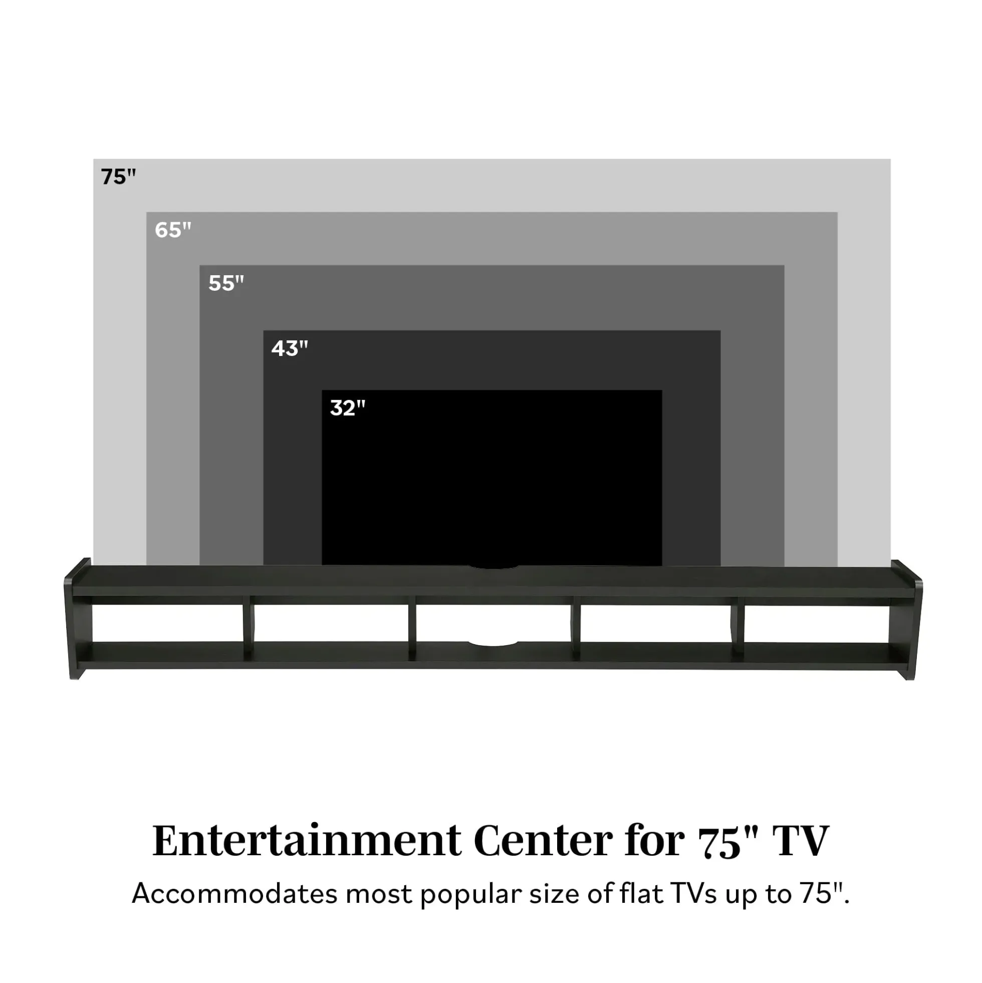 Floating Minimalist TV Stand
