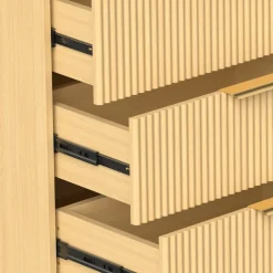 Fluted 9 Drawer 63