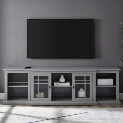 Hattie Glass-Door TV Stand