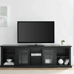 Hattie Glass-Door TV Stand