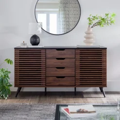 Havana Sliding Door Drawer Sideboard / TV Stand