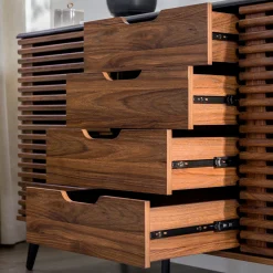 Havana Sliding Door Drawer Sideboard / TV Stand