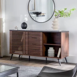 Havana Sliding Door Drawer Sideboard / TV Stand