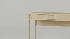 Holmes Modern Scandinavian Reeded Writing Desk