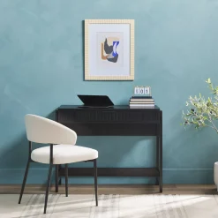 Holmes Modern Scandinavian Reeded Writing Standing Desk